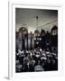 Diners in the Oak Room at the Plaza Hotel-Dmitri Kessel-Framed Photographic Print