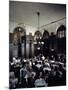 Diners in the Oak Room at the Plaza Hotel-Dmitri Kessel-Mounted Photographic Print