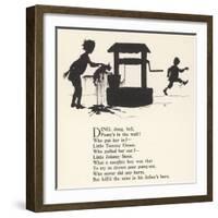 Ding Dong Bell Rhyme-Arthur Rackham-Framed Art Print