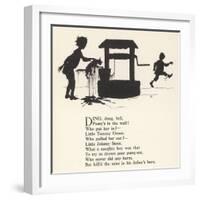 Ding Dong Bell Rhyme-Arthur Rackham-Framed Art Print