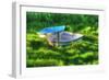 Dinghies at Low Tide-Robert Goldwitz-Framed Photographic Print