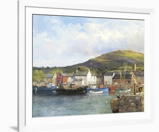 Dingle Harbour-Clive Madgwick-Framed Giclee Print