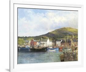 Dingle Harbour-Clive Madgwick-Framed Giclee Print