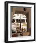 Dining Area, Usha Kiran Palace Hotel, Gwalior, Madhya Pradesh State, India-John Henry Claude Wilson-Framed Photographic Print