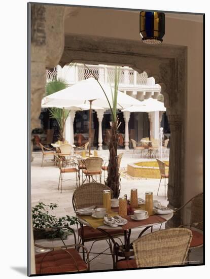 Dining Area, Usha Kiran Palace Hotel, Gwalior, Madhya Pradesh State, India-John Henry Claude Wilson-Mounted Photographic Print