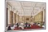 Dining at Fashionable Simpson's Restaurant in the Strand : the Gentlemen's Dining Room-null-Mounted Art Print