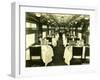 Dining Car, 1925-Asahel Curtis-Framed Giclee Print