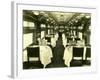 Dining Car, 1925-Asahel Curtis-Framed Giclee Print