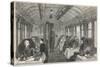 Dining Car on the Great Northern Railway-null-Stretched Canvas