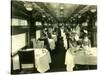 Dining Car with Passengers, 1925-Asahel Curtis-Stretched Canvas