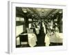 Dining Car with Passengers, 1925-Asahel Curtis-Framed Giclee Print