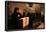 Dining hall at Koutloumoussiou monastery, Mount Athos, Greece-Godong-Framed Photographic Print