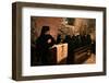 Dining hall at Koutloumoussiou monastery, Mount Athos, Greece-Godong-Framed Photographic Print