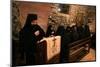 Dining hall at Koutloumoussiou monastery, Mount Athos, Greece-Godong-Mounted Photographic Print