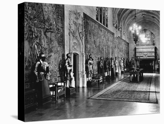 Dining Hall in Hearst Castle-null-Stretched Canvas