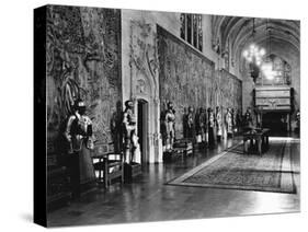 Dining Hall in Hearst Castle-null-Stretched Canvas