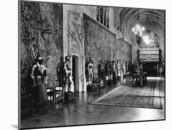 Dining Hall in Hearst Castle-null-Mounted Photographic Print