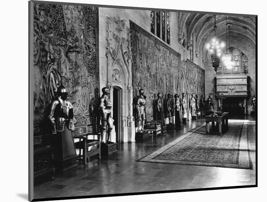 Dining Hall in Hearst Castle-null-Mounted Photographic Print