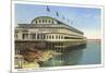 Dining Hall, Rocky Point, Rhode Island-null-Mounted Art Print