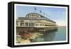 Dining Hall, Rocky Point, Rhode Island-null-Framed Stretched Canvas