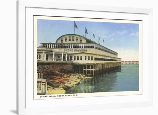 Dining Hall, Rocky Point, Rhode Island-null-Framed Premium Giclee Print