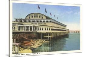 Dining Hall, Rocky Point, Rhode Island-null-Stretched Canvas