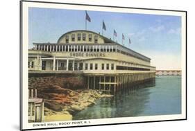 Dining Hall, Rocky Point, Rhode Island-null-Mounted Art Print