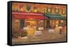 Dining in Paris I-Carol Bailey-Framed Stretched Canvas