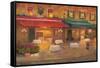 Dining in Paris I-Carol Bailey-Framed Stretched Canvas