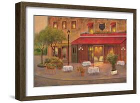 Dining in Paris II-Carol Bailey-Framed Photographic Print