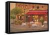 Dining in Paris II-Carol Bailey-Framed Stretched Canvas