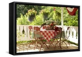 Dining on the Porch II-Philip Clayton-thompson-Framed Stretched Canvas