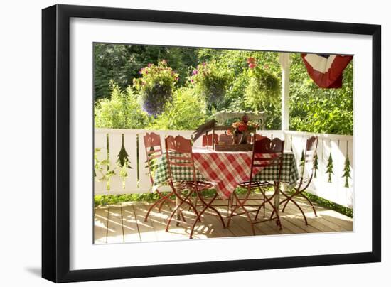 Dining on the Porch II-Philip Clayton-thompson-Framed Photographic Print