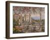 Dining on the Terrace-Nicky Boehme-Framed Giclee Print