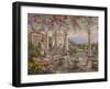 Dining on the Terrace-Nicky Boehme-Framed Giclee Print