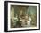 Dining on the Terrace-Frans Christoph Janneck-Framed Giclee Print