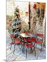 Dining Outside At Christmas Panicale-Dorothy Berry-Lound-Mounted Premium Giclee Print