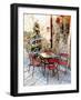 Dining Outside At Christmas Panicale-Dorothy Berry-Lound-Framed Giclee Print