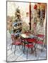 Dining Outside At Christmas Panicale-Dorothy Berry-Lound-Mounted Giclee Print