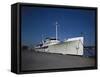 Dining Room aboard Presidential Yacht-null-Framed Stretched Canvas