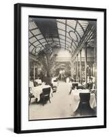 Dining Room at the Hotel Imperial, 1904-Byron Company-Framed Giclee Print