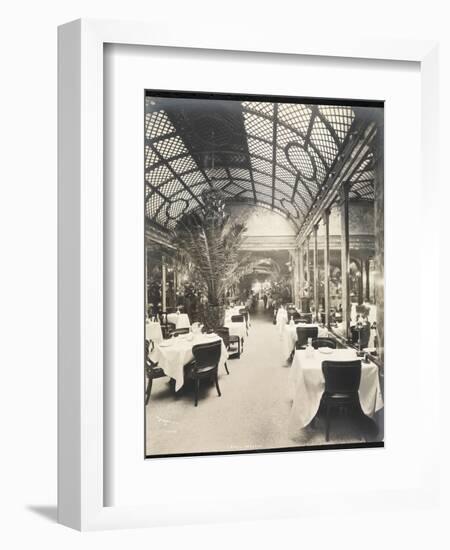 Dining Room at the Hotel Imperial, 1904-Byron Company-Framed Giclee Print