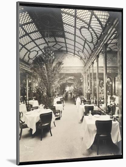 Dining Room at the Hotel Imperial, 1904-Byron Company-Mounted Giclee Print