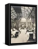 Dining Room at the Hotel Imperial, 1904-Byron Company-Framed Stretched Canvas