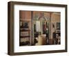 'Dining-room designed by C. Maresco Pearce.', 1941-Unknown-Framed Photographic Print