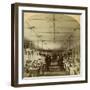 Dining Room, Grand Union Hotel, Saratoga, New York, Usa-BW Kilburn-Framed Premium Photographic Print