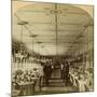 Dining Room, Grand Union Hotel, Saratoga, New York, Usa-BW Kilburn-Mounted Photographic Print