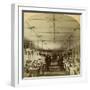 Dining Room, Grand Union Hotel, Saratoga, New York, Usa-BW Kilburn-Framed Photographic Print