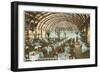 Dining Room, Hotel del Coronado, San Diego, California-null-Framed Art Print