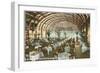 Dining Room, Hotel del Coronado, San Diego, California-null-Framed Art Print